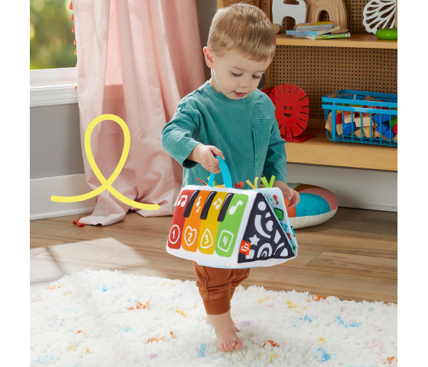 Fisher-Price Baw się i kop Miękkie pianinko - 1164366 - zdjęcie 4